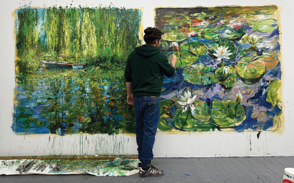 The Artist Painting the Eternal Cycles of Life