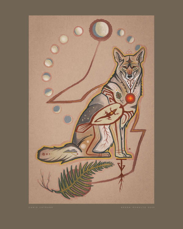 DSNG-034.002 / Coyote / 16x20" / #2