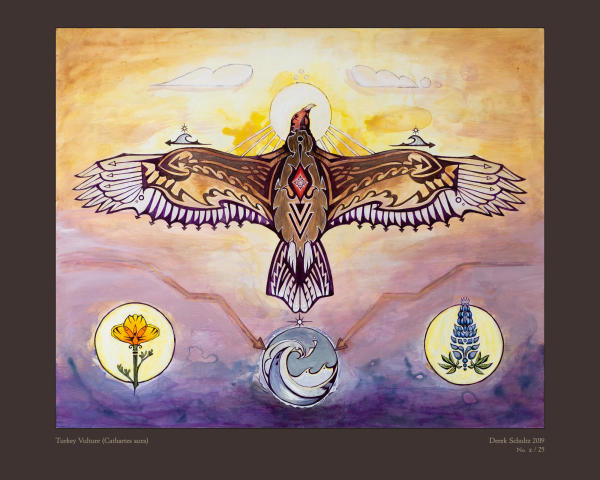 DS-048.001 / Turkey Vulture / 16x20" / 1/25
