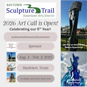 Baytown Sculpture Trail 2026