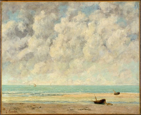 Calm Sea by Gustave Courbet