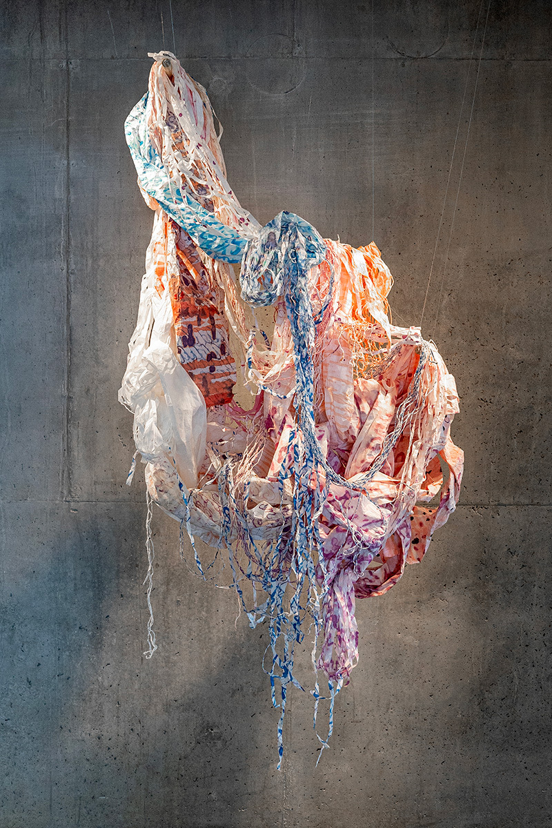 Artwork of ink and gouache on kozo paper