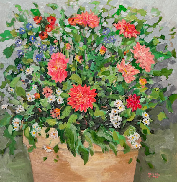 Dahlia Vintage by Meredith Howse Art