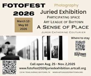 FotoFest 2026 at the Art League of Baytown