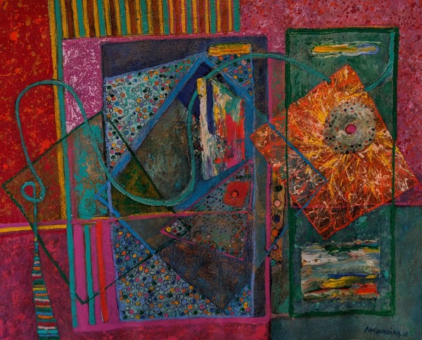 Squares on Squares* by Hector Anchundiah