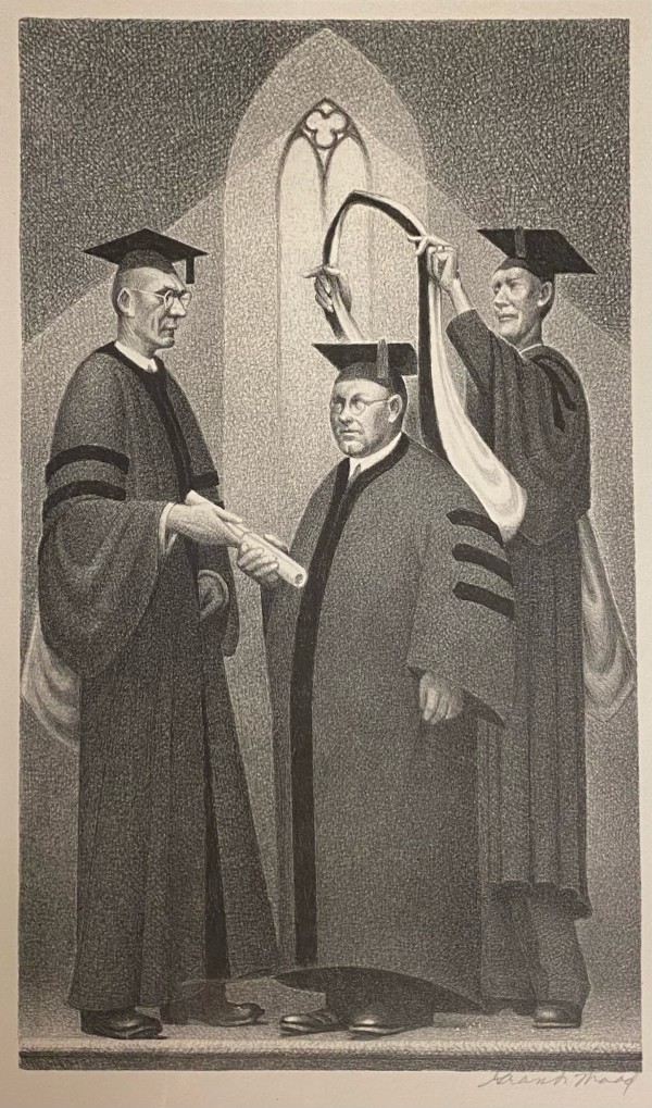 Honorary Degree by Grant Wood