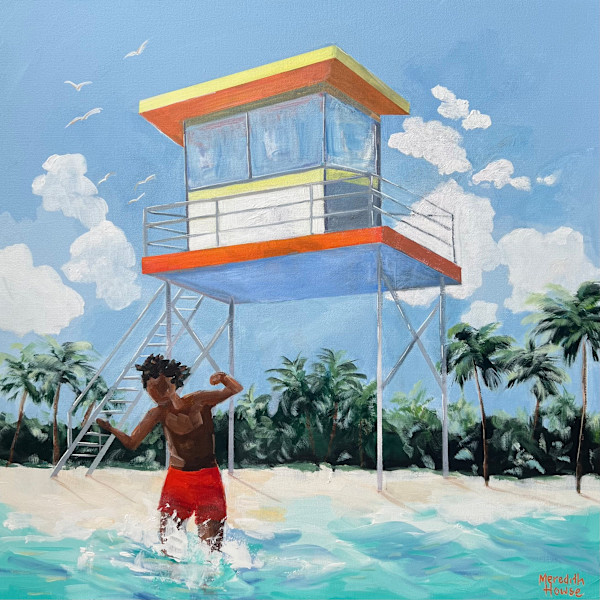 Fun in the Sun - Splash by Meredith Howse Art