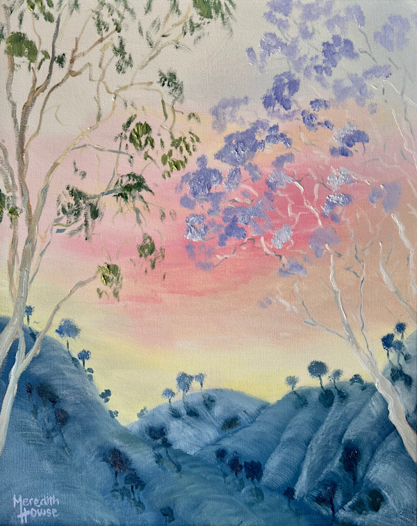 Illumination Jacaranda Hills by Meredith Howse Art