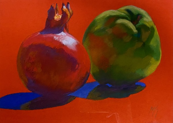 Red & Green #2 by Mary Silverwood