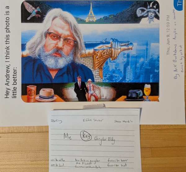 Andy Favorite Things* - notes by Arik Bartelmus