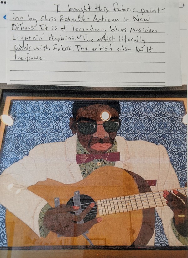 Lightning Hopkins - notes by Chris Roberts Antieau