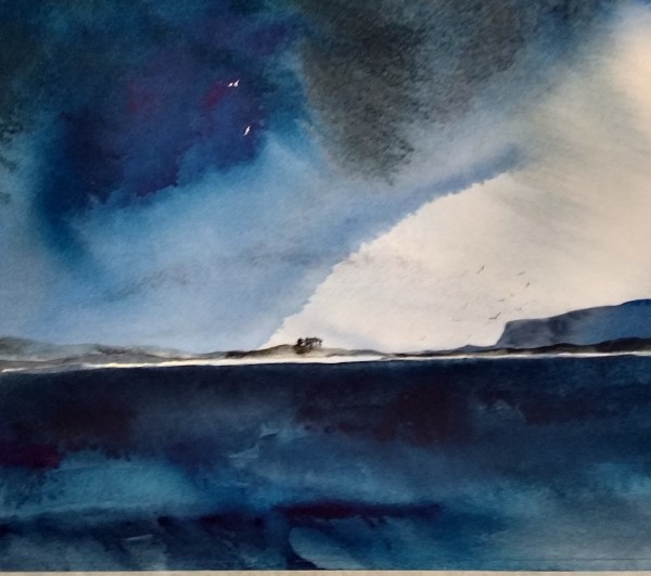 Blue Seascape by Judith Beeby