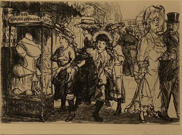 The Showcase by John Sloan