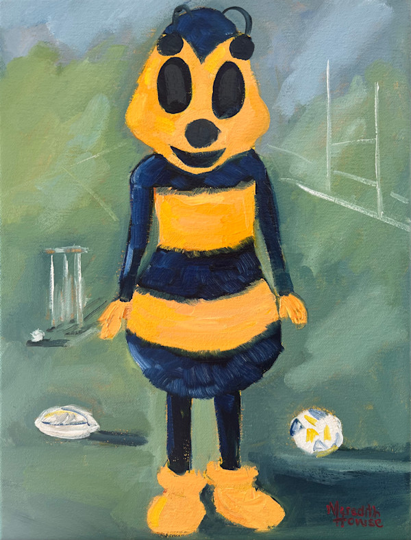 Bumblebee Mascot by Meredith Howse Art