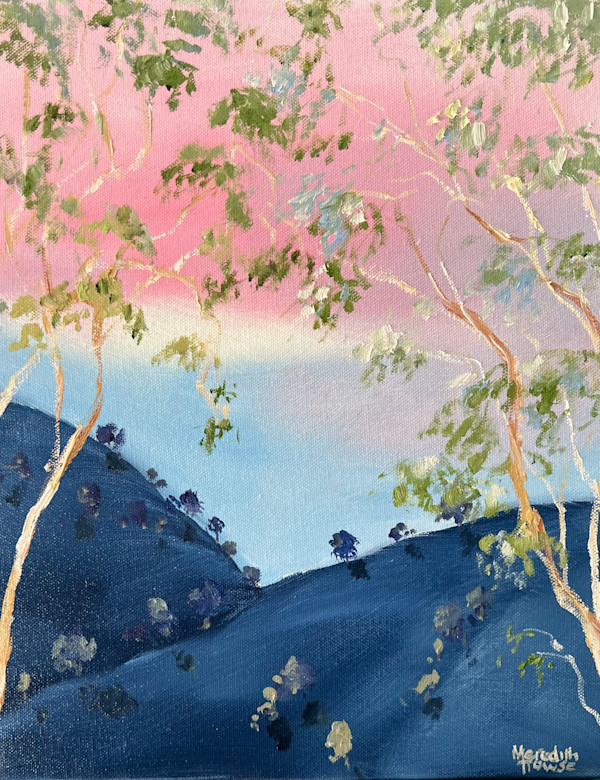 Illumination Over the Hill by Meredith Howse Art