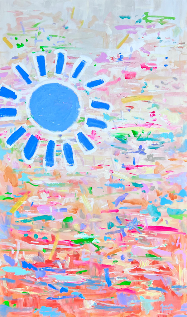 Ab Stract -Sun by Meredith Howse Art