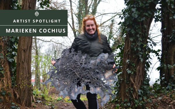 This Artist Forms Energetic Worlds From Raw Metal