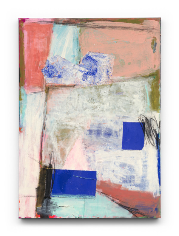 Blue patch by Marisabel Gonzalez