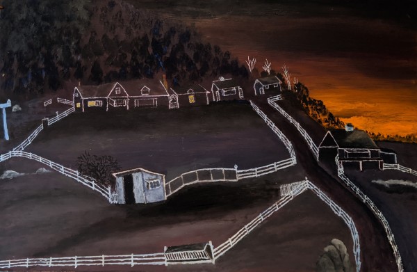 Sunset on Armstrong Fields* by William Armstrong