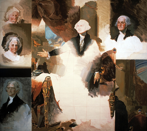 After Gilbert Stuart by David Routon