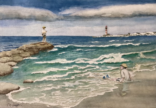 Surf At McCree by Peter F. Snyder III