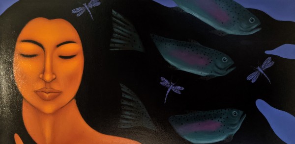 Simtustus Night Fish by Tamara Adams