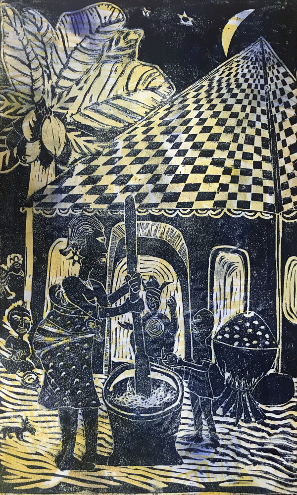 Yam Pounder by Tunde Odunlade