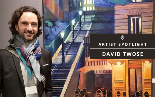 This Artist Paints With His Canvas Upside Down—Here's Why it Works