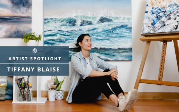 This Artist Starts in Black and White—Then Brings Her Landscapes to Life