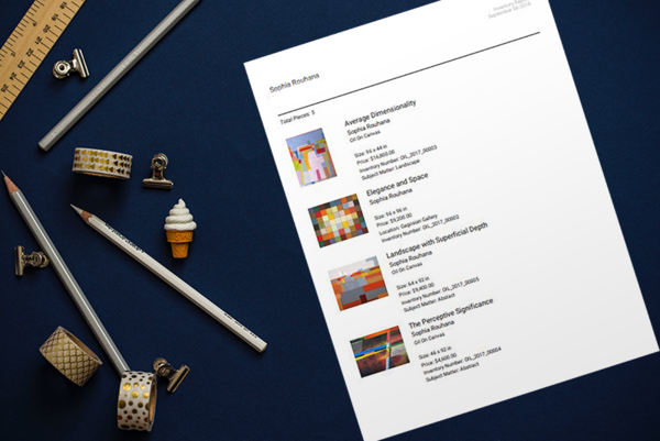 What Are the Artwork Archive Reports?